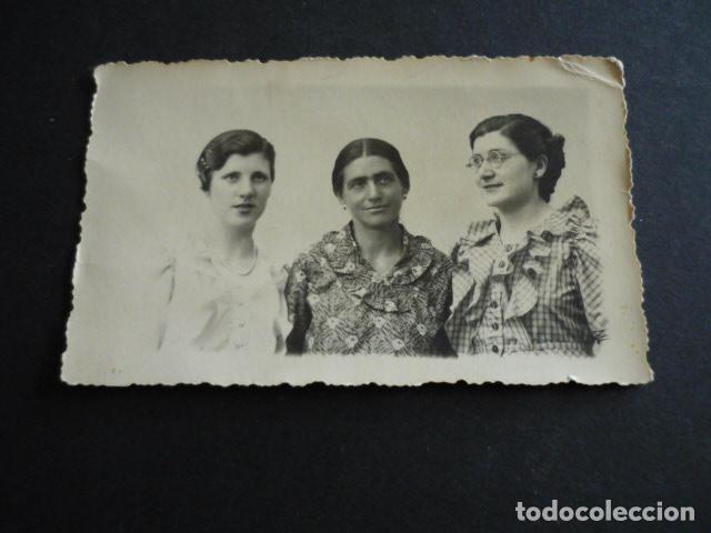 Antique Photography: RETRATO DE 3 MUJERES A&Ntilde;OS 30 ANTIGUA FOTOGRAFIA 6 X 9,5 CMTS