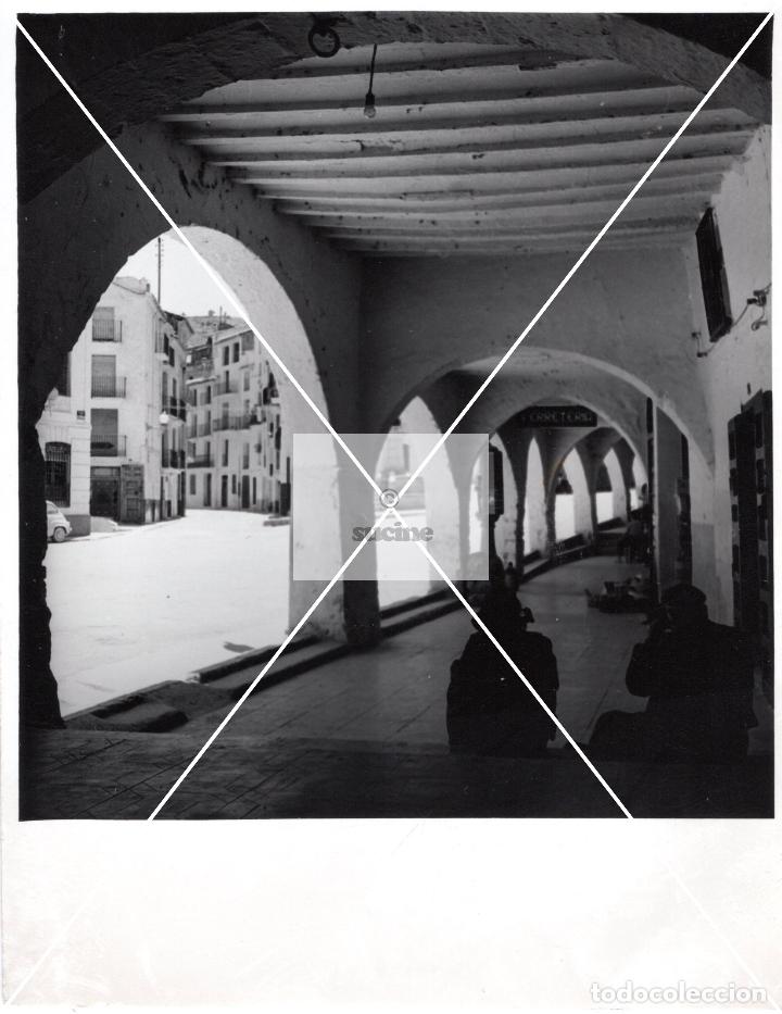 Antique Photography: PROVINCIA DE CASTELLON EN EL RECUERDO ARCOS EN LUCENA DEL CID FOTOGRAFIA ORIGINAL TAMA&Ntilde;O 10X10