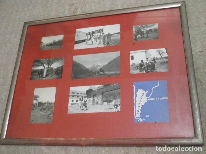 Antique Photography: Argentina, Ocho fotos enmarcadas de San Antonio Oeste, Rio Negro, a&ntilde;os 40