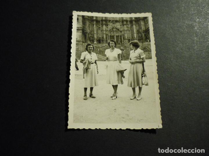 Antique Photography: SANTIAGO DE COMPOSTELA ANTIGUA FOTOGRAFIA 8,5 X 6 CMTS