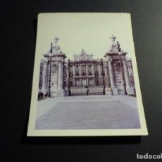 Fotografía antigua: MADRID PALACIO REAL FOTOGRAFIA 9 X 12 CMTS. Lote 401106254