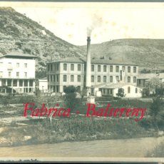 Fotografía antigua: FABRICA RICARDO VIÑAS - BALSARENY - 1920'S. Lote 401243109