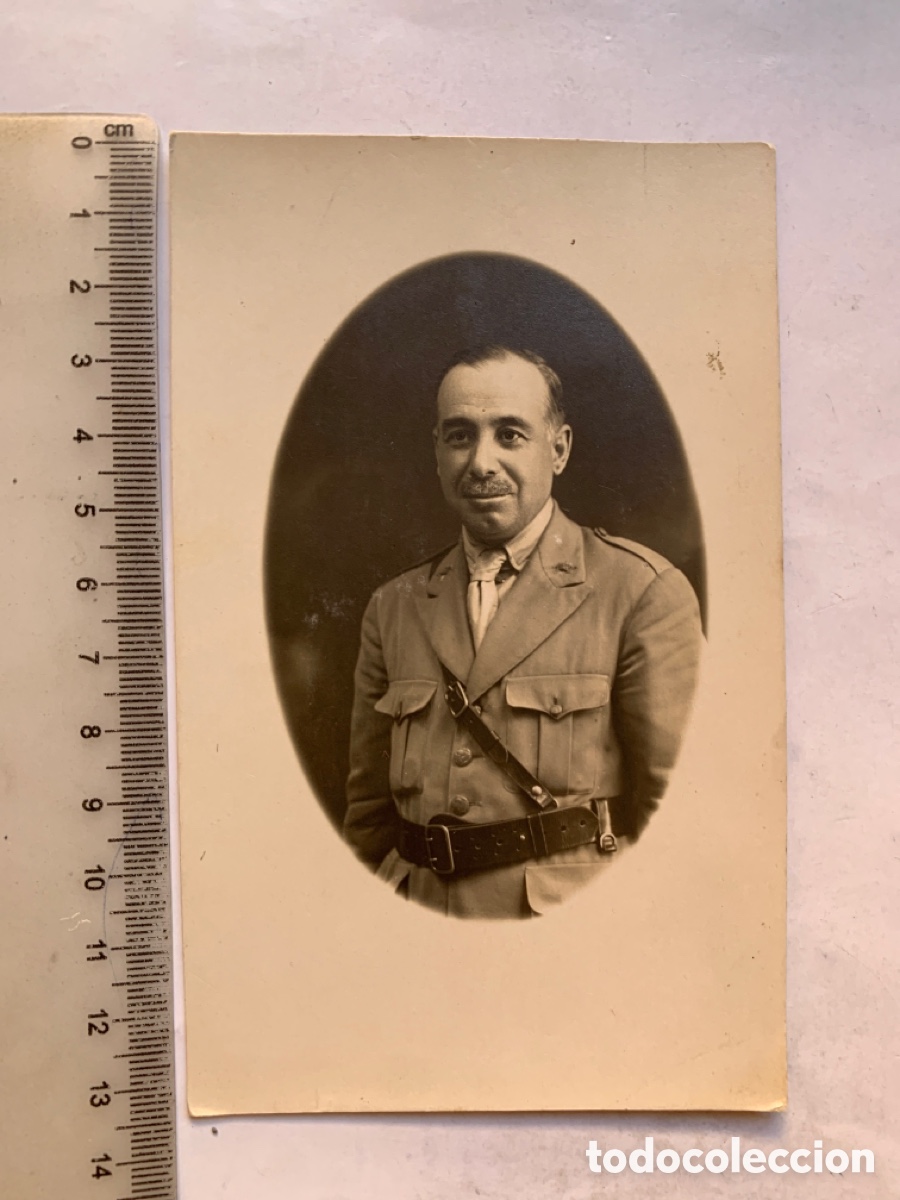 Alte Fotografie: FOTO. MILITAR REPUBLICANO. FOT&Oacute;GRAFO?.
