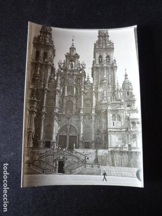 Alte Fotografie: SANTIAGO DE COMPOSTELA ANTIGUA FOTOGRAFIA 7,5 X 10,5 CMTS