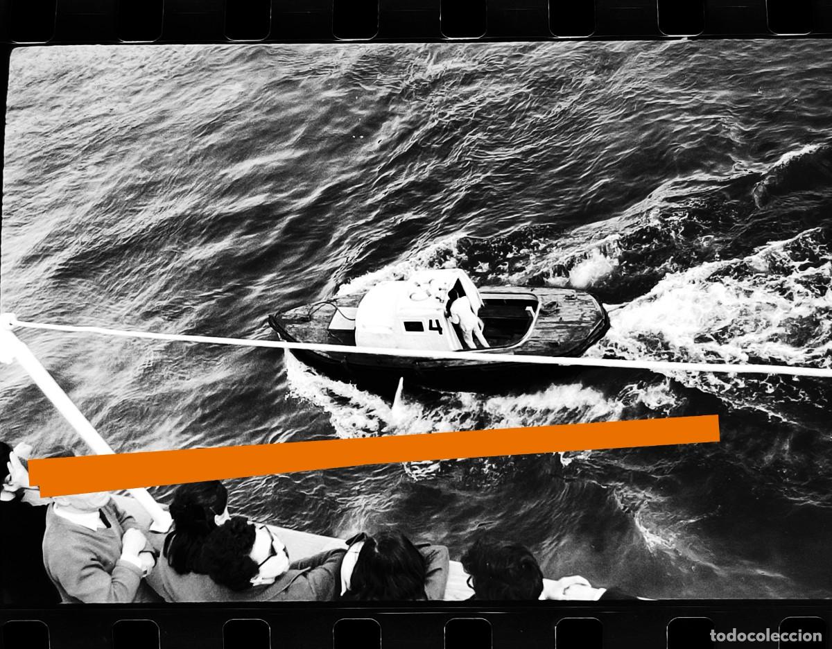 Fotografia antica: Antiguo negativo o clich&eacute; de fotograf&iacute;a. Las Palmas de Gran Canaria. A&ntilde;os 60