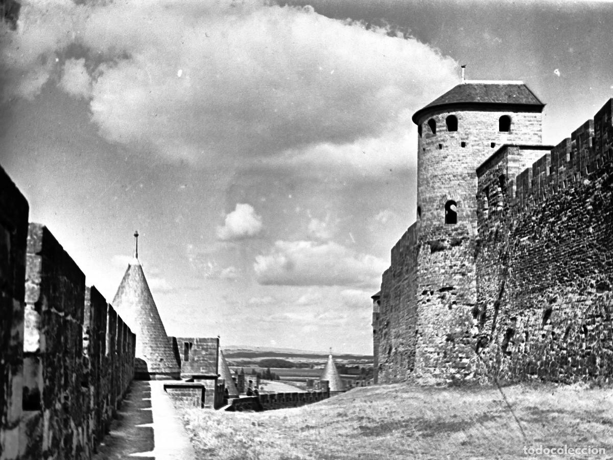 Fotograf&iacute;a antigua: Antiguo negativo de fotograf&iacute;a. Cristal. Antigua.