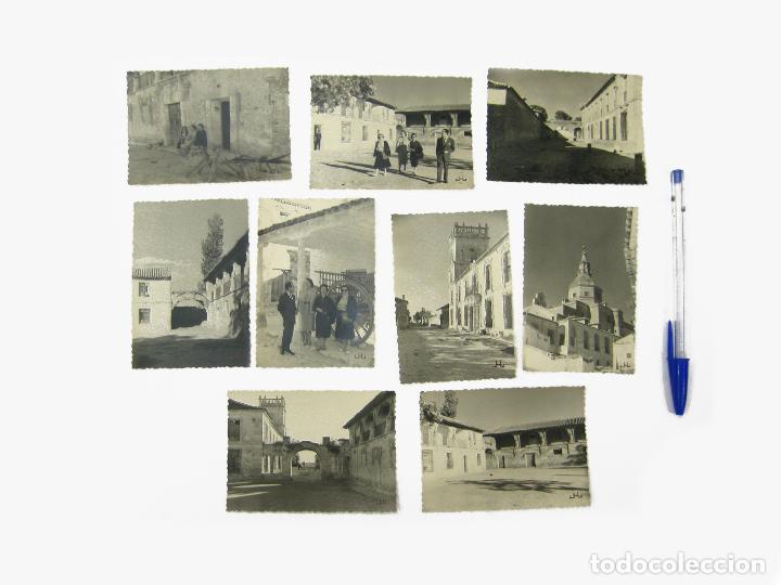 Fotograf&iacute;a antigua: LOTE DE 9 FOTOGRAF&Iacute;AS DE LOECHES. A&Ntilde;OS 50