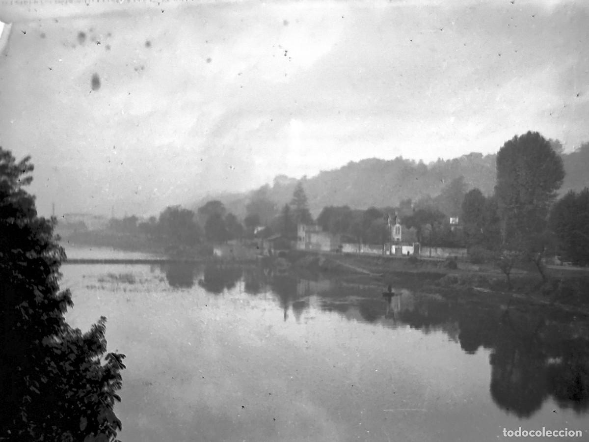 Fotografia antica: Antiguo negativo o clich&eacute; de fotograf&iacute;a. Cristal. Antigua.