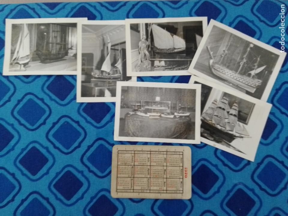 Fotograf&iacute;a antigua: PAIS VASCO, 6 FOTOS ORIGINALES. MAQUETAS DE BARCOS