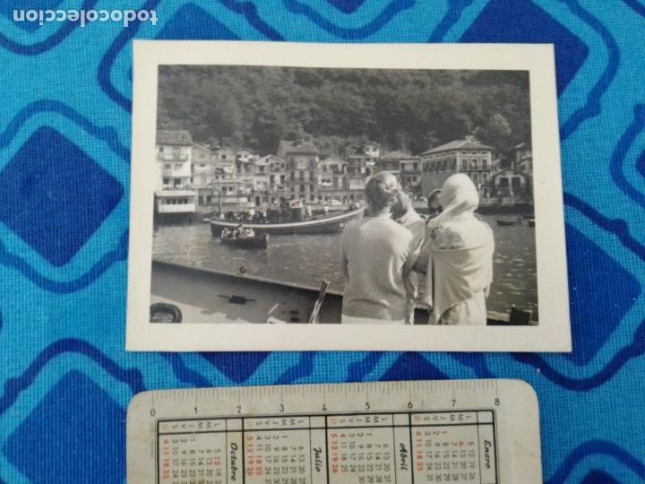 Fotograf&iacute;a antigua: PAIS VASCO, SAN SEBASTIAN. PUERTO. FOTO ORIGINAL