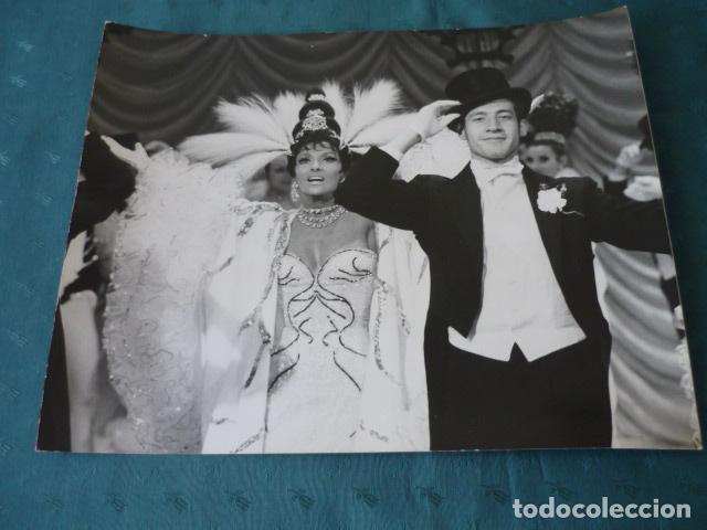 Fotografia antica: GINA LOLLOBRIGIDA ACTRIZ ANTIGUA FOTOGRAFIA 30 X 24 CMTS