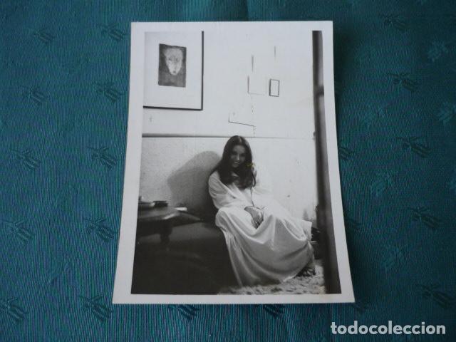 Fotograf&iacute;a antigua: ANA BELEN ACTRIZ CANTANTE ANTIGUA FOTOGRAFIA 10 X 7,5 CMTS