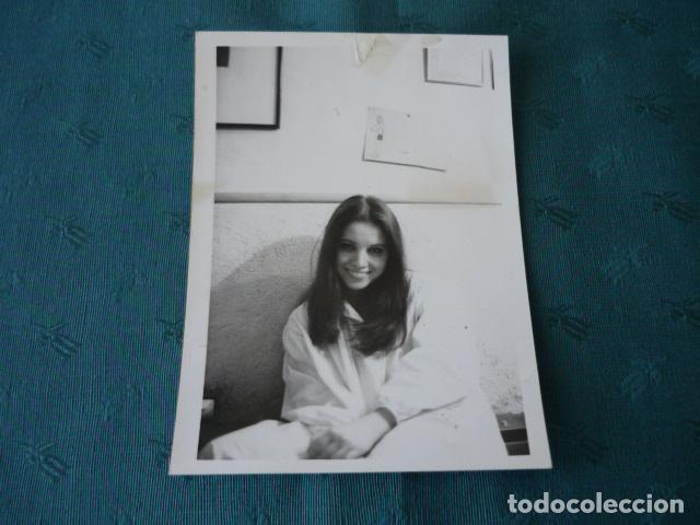 Fotograf&iacute;a antigua: ANA BELEN ACTRIZ CANTANTE ANTIGUA FOTOGRAFIA 10 X 7,5 CMTS