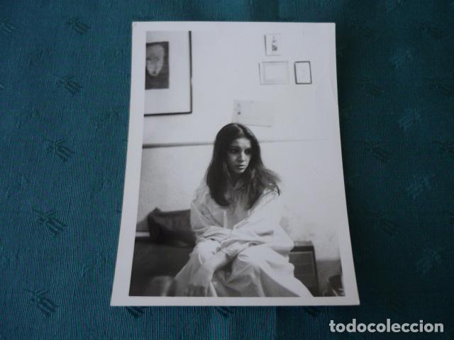 Fotograf&iacute;a antigua: ANA BELEN ACTRIZ CANTANTE ANTIGUA FOTOGRAFIA 10 X 7,5 CMTS