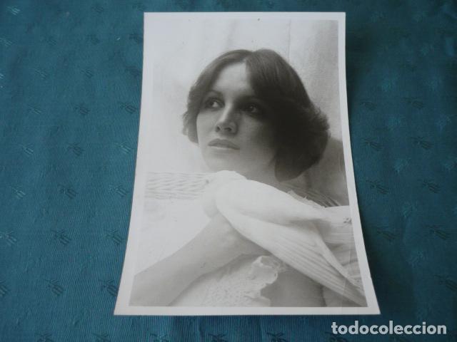 Fotograf&iacute;a antigua: ANA BELEN ACTRIZ CANTANTE ANTIGUA FOTOGRAFIA 18 X 12 CMTS