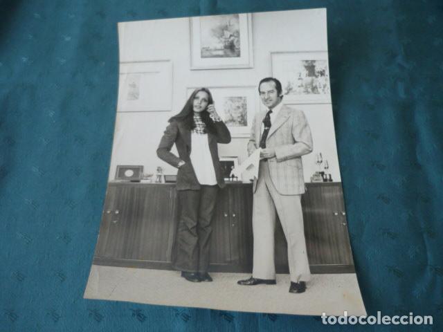 Fotograf&iacute;a antigua: ANA BELEN ACTRIZ CANTANTE ANTIGUA FOTOGRAFIA 24 X 17 CMTS