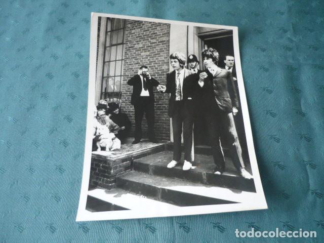 Fotograf&iacute;a antigua: ROLLING STONES ANTIGUA FOTOGRAFIA 15,5 X 20,5 CMTS