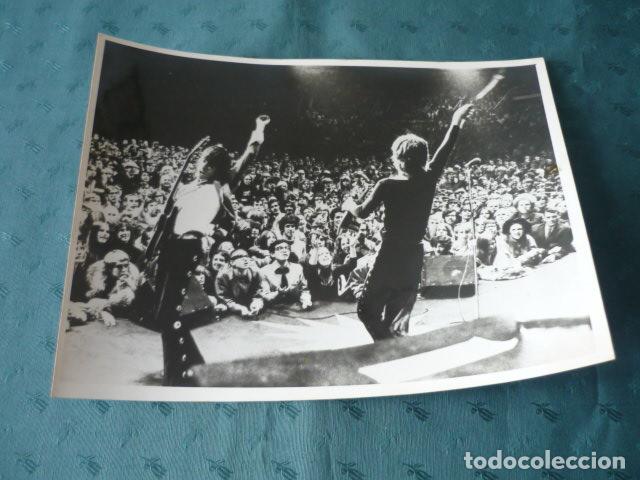 Fotograf&iacute;a antigua: ROLLING STONES ANTIGUA FOTOGRAFIA 24 X 18 CMTS