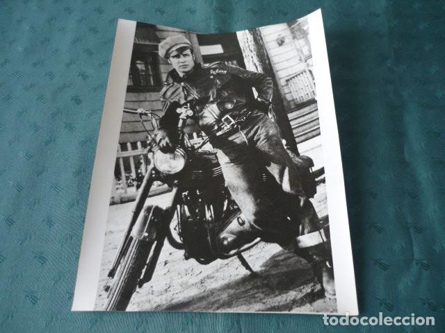 Fotograf&iacute;a antigua: MARLON BRANDO ACTOR ANTIGUA FOTOGRAFIA 25,5 X 20 CMTS