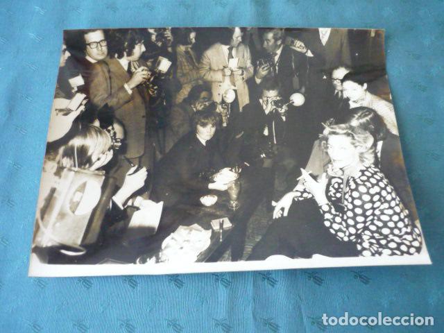 Photographie ancienne: LAUREN BACALL ACTRIZ ANTIGUA FOTOGRAFIA 24 X 18 CMTS