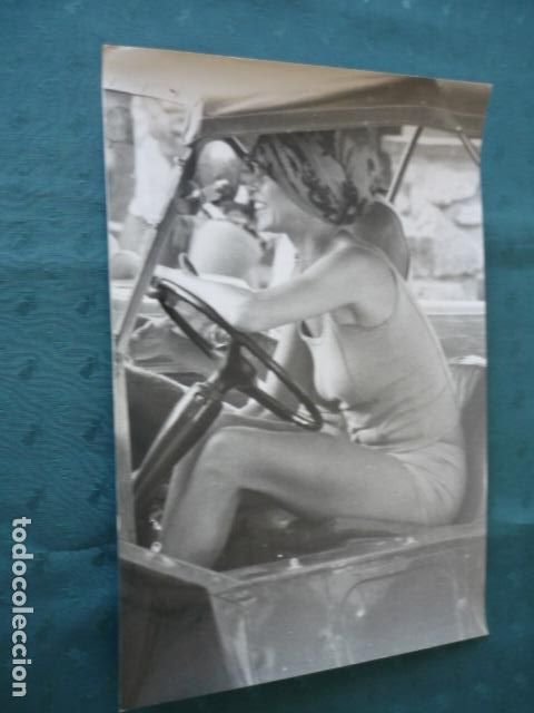 Fotograf&iacute;a antigua: BRIGITTE BARDOT ACTRIZ ANTIGUA FOTOGRAFIA 30 X 20 CMTS