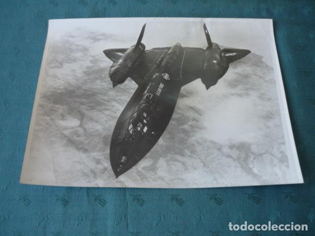 Fotografia antiga: AVION LOCKHEDD AR-71 ANTIGUA FOTOGRAFIA 20 X 15 CMTS