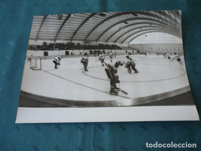 Fotografia antiga: LAS PALMAS DE GRAN CANARIA PALACIO DEL HIELO ANTIGUA FOTOGRAFIA 24 X 18 CMTS