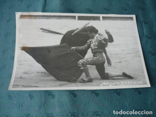 Fotograf&iacute;a antigua: JOAQUIN BARROCA NOVILLERO ANTIGUA FOTOGRAFIA 18 X 11,5 CMTS