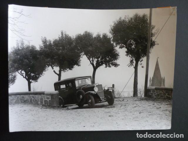 Photographie ancienne: BERLINA FIAT 514 VEHICULO AUTOMOVILISMO ANTIGUA FOTOGRAF&Iacute;A 18 X 23,5 CM