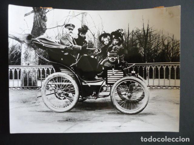 Fotograf&iacute;a antigua: FIAT 3 Y MEDIO HP VEHICULO AUTOMOVILISMO ANTIGUA FOTOGRAF&Iacute;A 18 X 23,5 CM