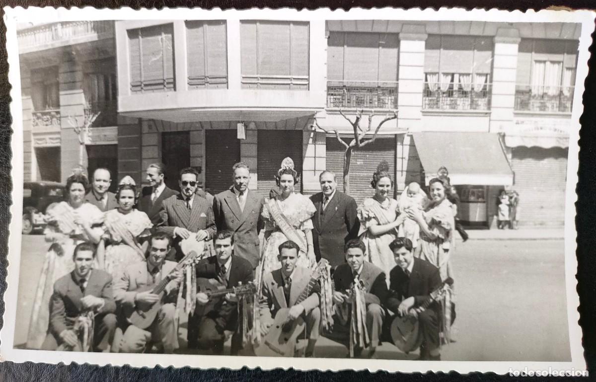 Fotograf&iacute;a antigua: VALENCIA FALLERAS TAMA&Ntilde;O POSTAL - Foto 1