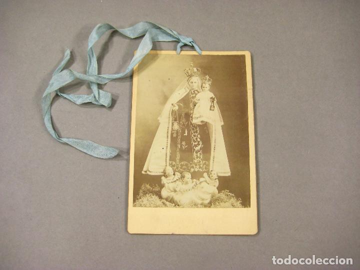 Fotograf&iacute;a antigua: FOTOGRAF&Iacute;A RECUERDO DE LA FIESTA EN HONOR A LA VIRGEN DE LA VIRGEN DEL CARMEN. M&Eacute;JICO 1889