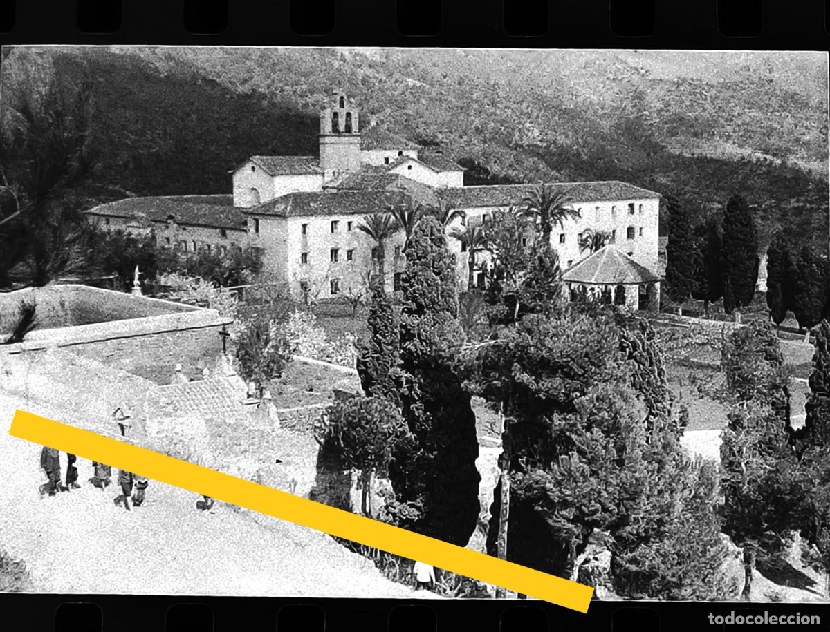 Fotografia antica: Antiguo negativo de fotograf&iacute;a. Ermita de Castell&oacute;n. A&ntilde;os 50.