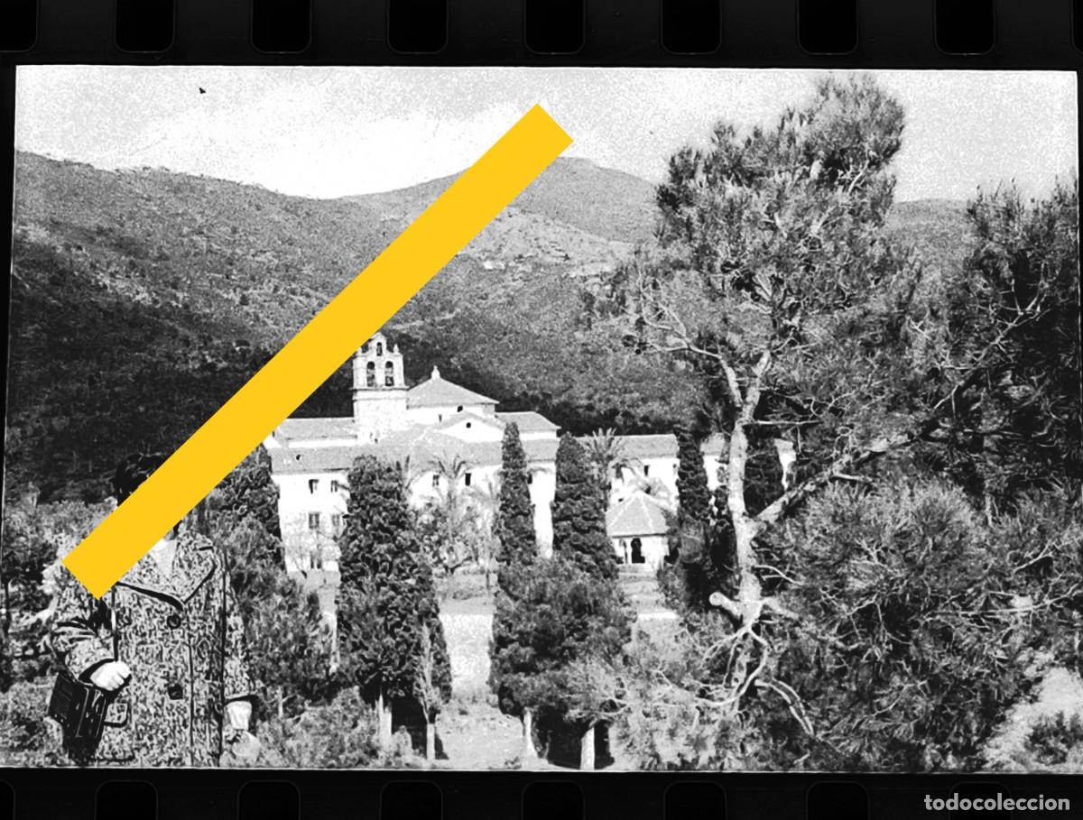 Fotograf&iacute;a antigua: Antiguo negativo de fotograf&iacute;a. Ermita de Castell&oacute;n. A&ntilde;os 50.