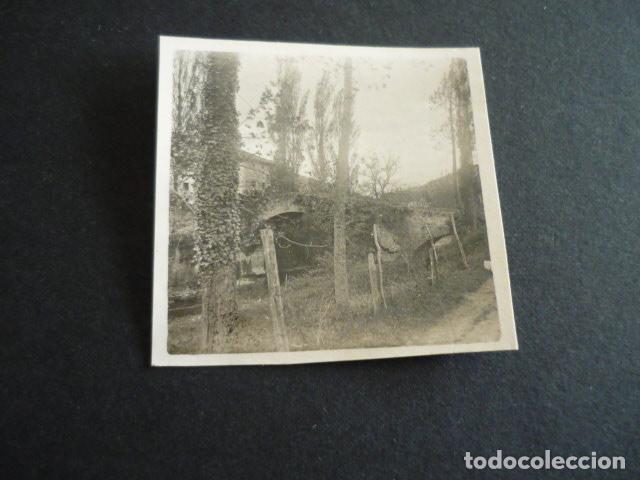 Fotografia antiga: ZUMAYA GUIPUZCOA ANTIGUA FOTOGRAFIA 1935 POR TURISTA FRANCES 4,5 X 4,5 CMTS