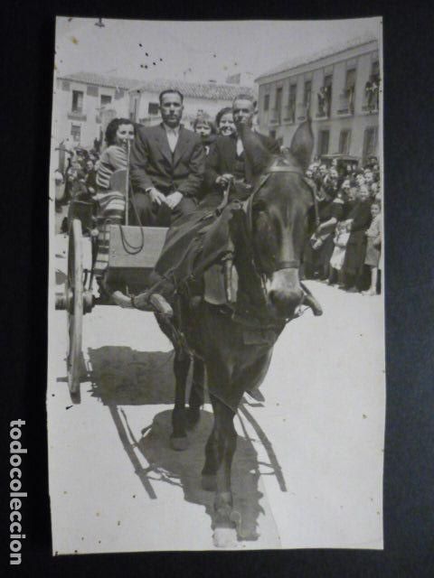 Fotograf&iacute;a antigua: CAMPO DE CRIPTANA CIUDAD REAL DESFILE FESTIVO ANTIGUA FOTOGRAFIA 13 X 8 CMTS