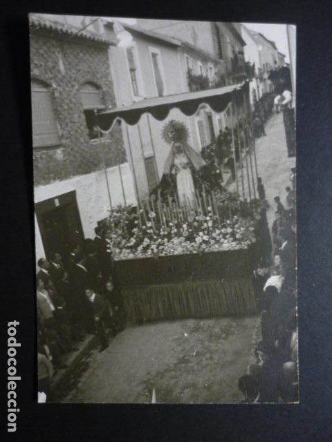 Fotograf&iacute;a antigua: CAMPO DE CRIPTANA CIUDAD REAL PROCESION SEMANA SANTA ANTIGUA FOTOGRAFIA 10,5 X 7,5 CMTS