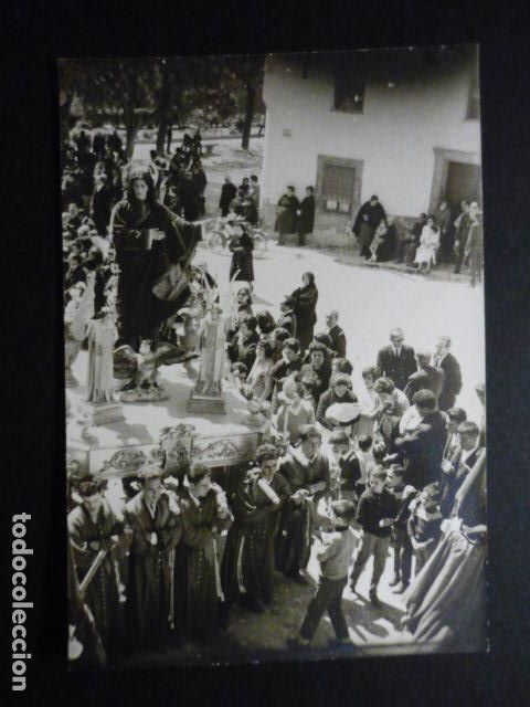 Fotograf&iacute;a antigua: CAMPO DE CRIPTANA CIUDAD REAL PROCESION SEMANA SANTA ANTIGUA FOTOGRAFIA 10,5 X 7,5 CMTS