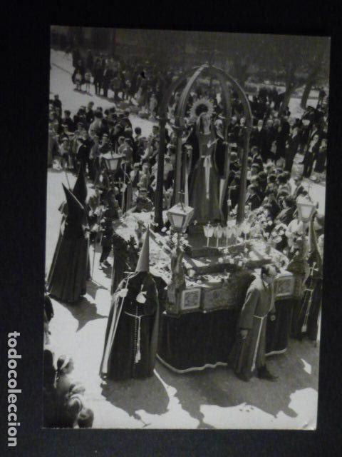 Fotografia antica: CAMPO DE CRIPTANA CIUDAD REAL PROCESION SEMANA SANTA ANTIGUA FOTOGRAFIA 10,5 X 7,5 CMTS