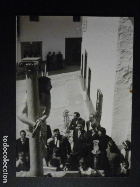 Fotograf&iacute;a antigua: CAMPO DE CRIPTANA CIUDAD REAL PROCESION SEMANA SANTA ANTIGUA FOTOGRAFIA 10,5 X 7,5 CMTS