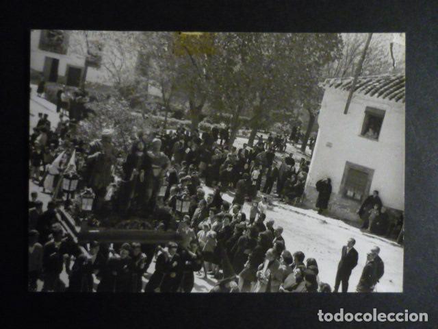 Fotograf&iacute;a antigua: CAMPO DE CRIPTANA CIUDAD REAL PROCESION SEMANA SANTA ANTIGUA FOTOGRAFIA 10,5 X 7,5 CMTS