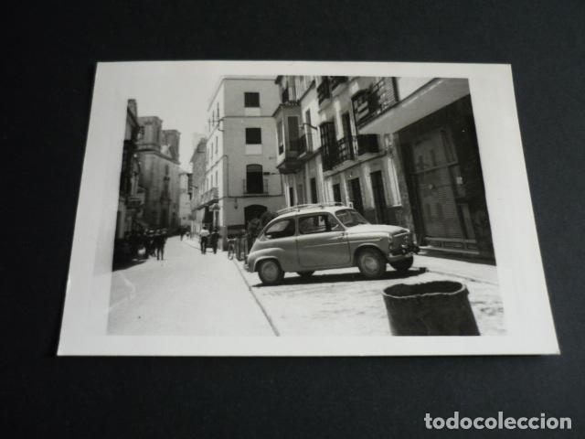 Photographie ancienne: ALMERIA DETALLE URBANO ANTIGUA FOTOGRAFIA 7,5 X 11 CMTS