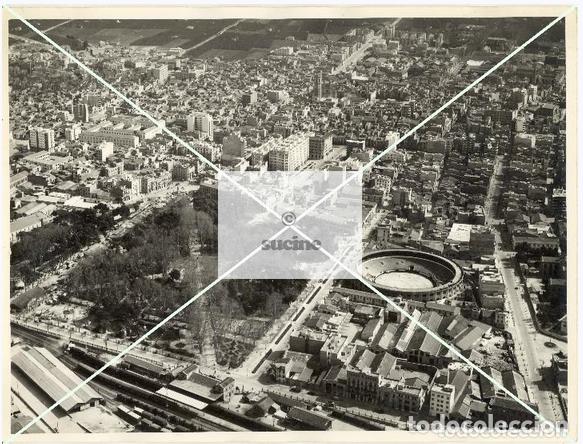 Antique Photography: FOTOGRAFIA AEREA ORIGINAL DE LA ZONA DE RIBALTA DE CASTELL&Oacute;N TAMA&Ntilde;O 15X20 DE PAISAJES ESPA&Ntilde;OLES