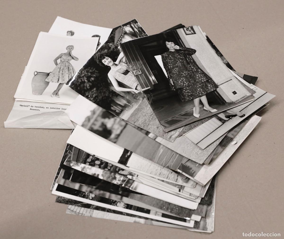 Fotograf&iacute;a antigua: MODA - MARCEL BOUSSAC - LOTE DE 51 FOTOGRAF&Iacute;AS DE MODELOS. VER FOTOS ANEXAS
