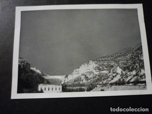 Antique Photography: PANTANO DE ENTREPE&Ntilde;AS GUADALAJARA ANTIGUA FOTOGRAFIA 7,5 X 10,5 CMTS