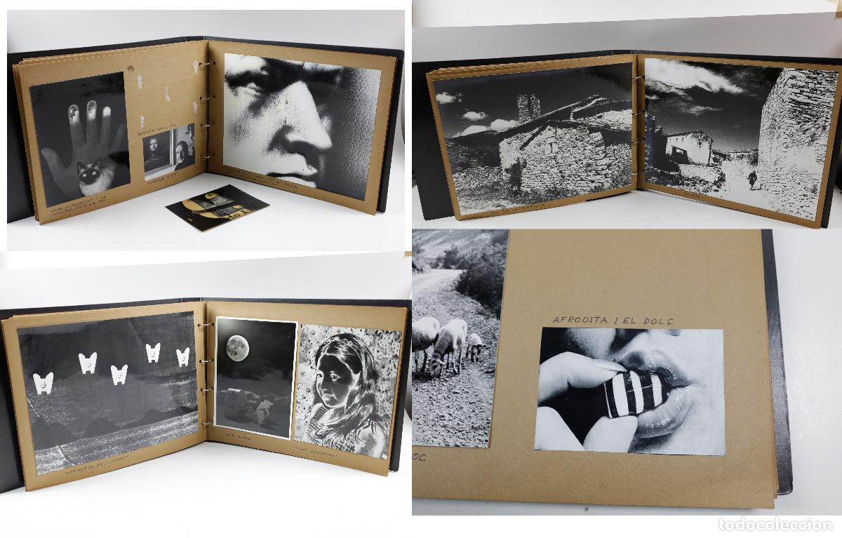 Photographie ancienne: &Aacute;LBUM 32X42CM. CON 67 FOTOGRAF&Iacute;AS ART&Iacute;STICAS EXPERIMENTALES, 1970'S.
