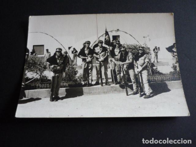 Antique Photography: EL AAIUN SAHARA ESPA&Ntilde;OL MILITARES ANTIGUA FOTOGRAFIA 7 X 10 CMTS