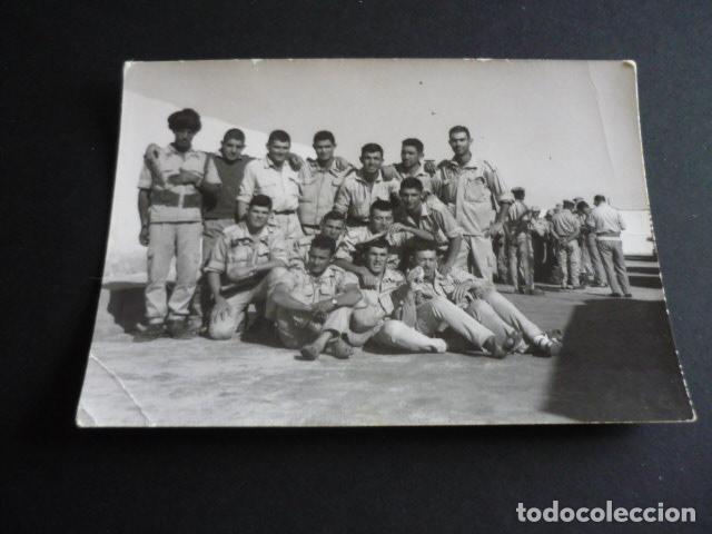 Antique Photography: EL AAIUN SAHARA ESPA&Ntilde;OL SOLDADOS FOTOGRAFIA 7 X 10 CMTS