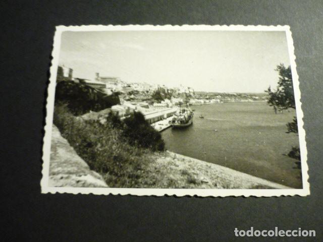 Fotografia antiga: MAHON MENORCA ANTIGUA FOTOGRAFIA 7,5 X 10,5 CMTS