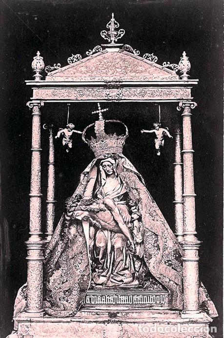 Alte Fotografie: LEON VIRGEN DEL CAMINO NEGATIVO CRISTAL TAMA&Ntilde;O 9 X 12 CM.